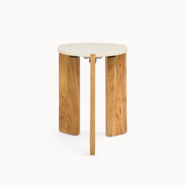 Bijzettafel Avelle van marmer