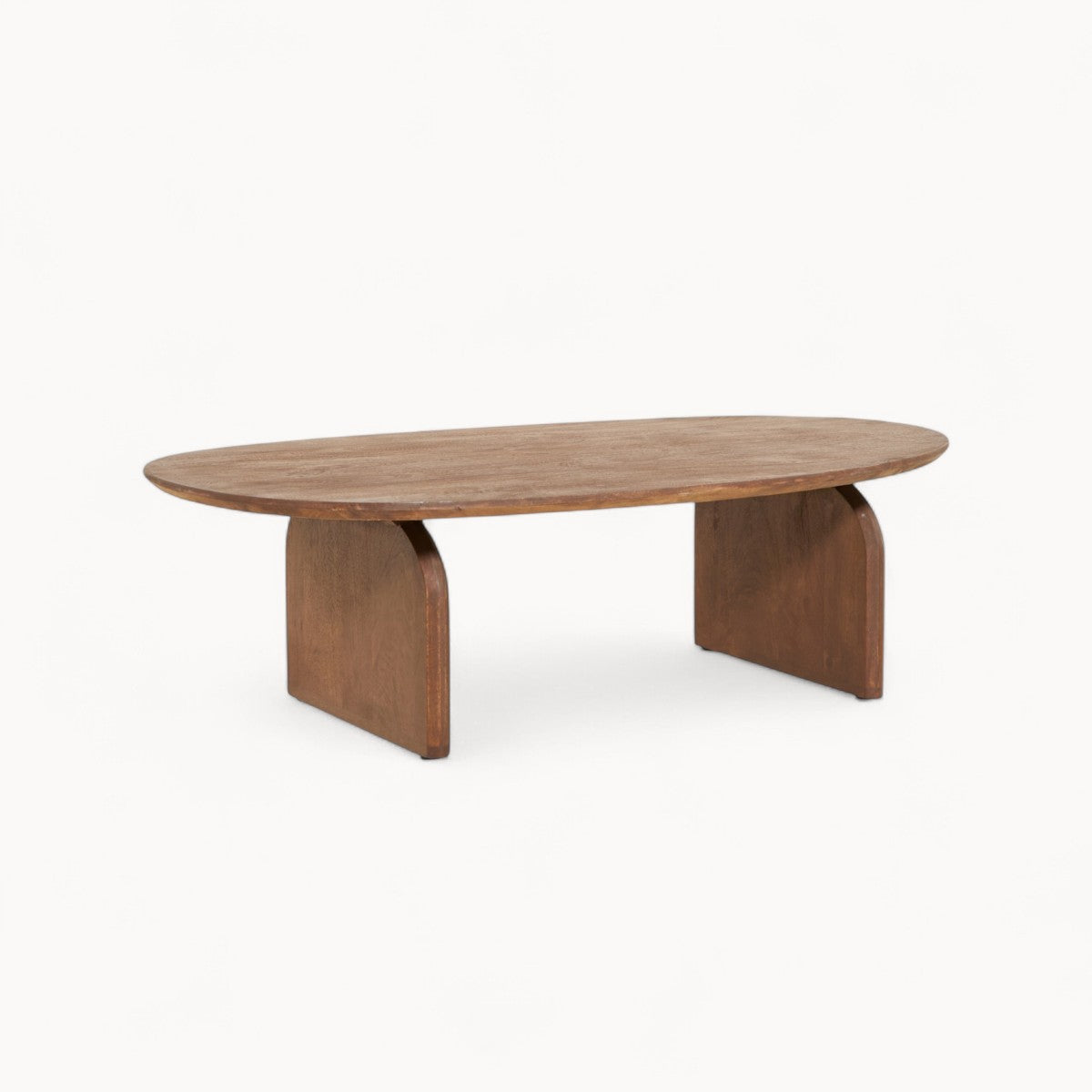 Ovale salontafel Calera van mangohout