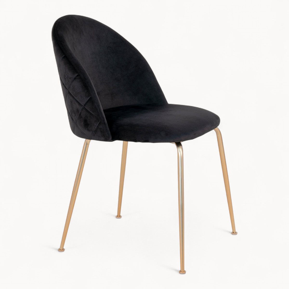 Fluwelen stoelen Velora, 2 stuks
