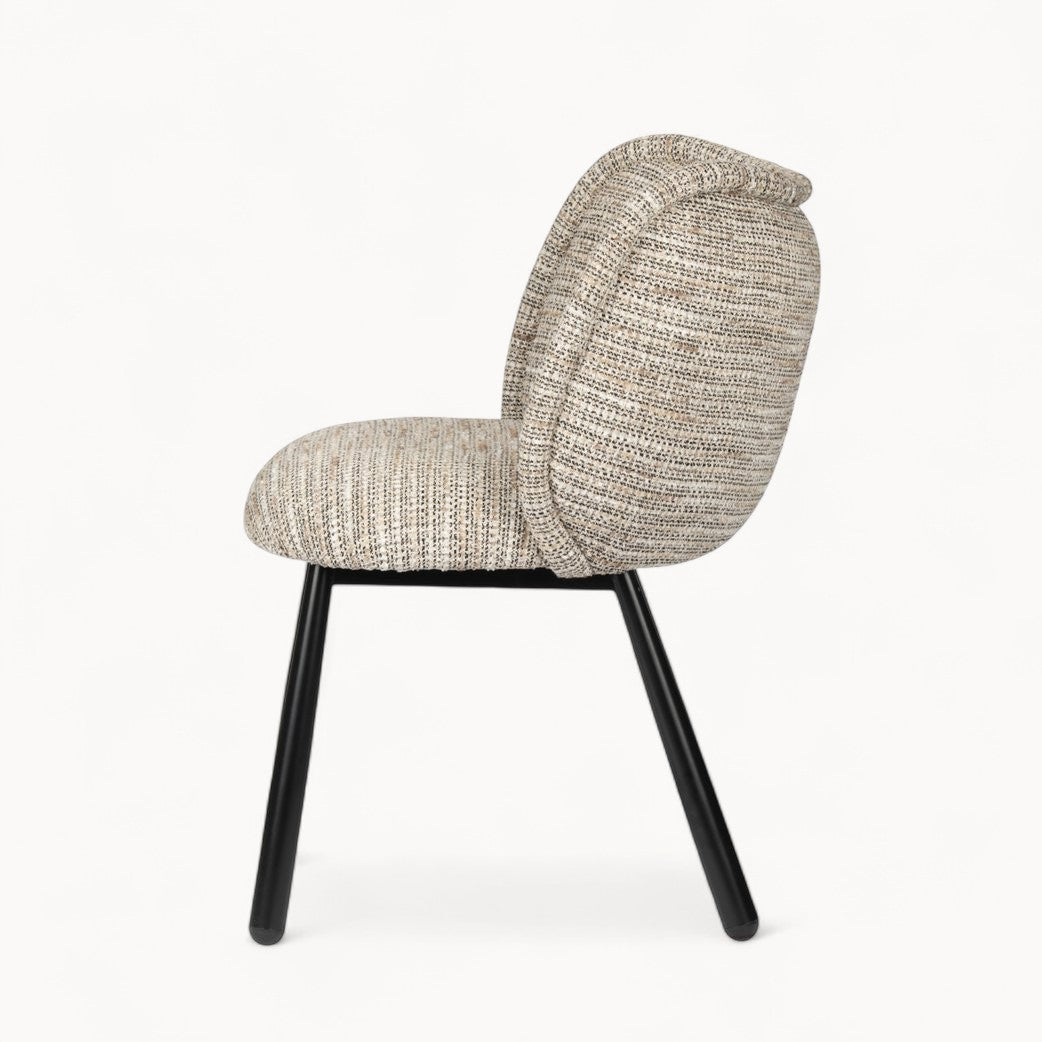 Gestoffeerde stoelen Vienna, 2 stuks