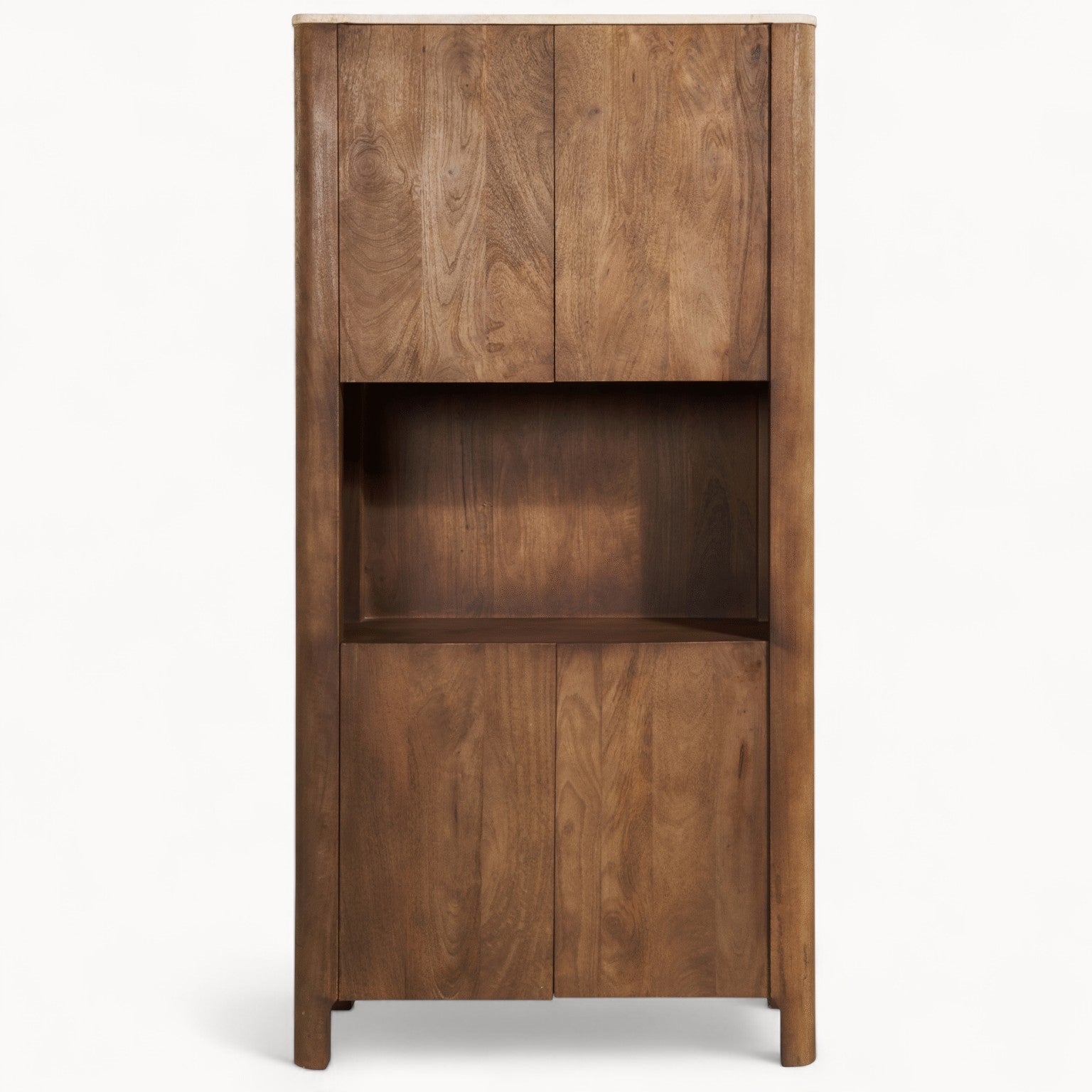 Nova Wandkast - Bruin marmer 180cm