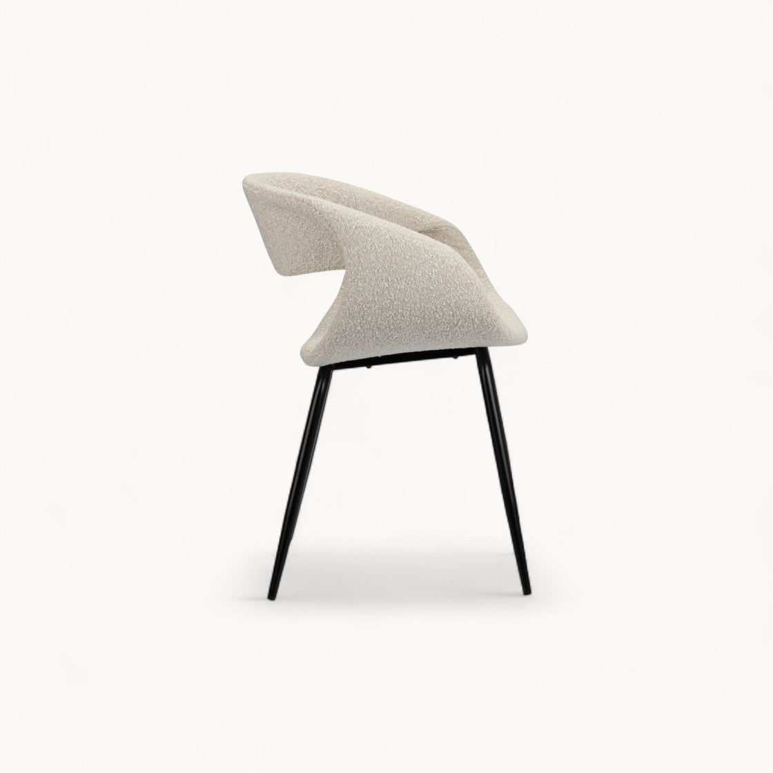 Gestoffeerde stoelen Whale, 2 stuks