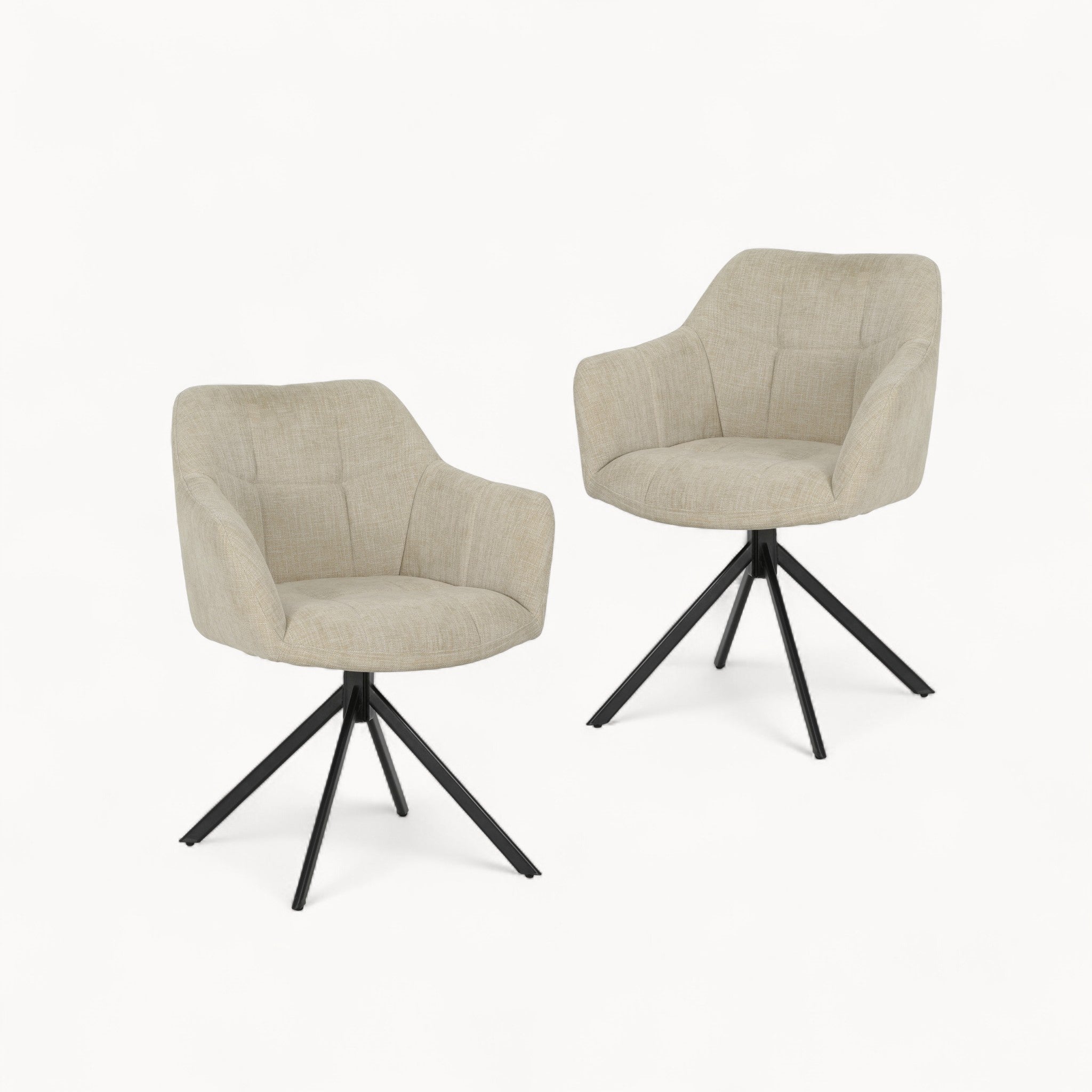 Eetkamerstoelen Jesse, 2 stuks