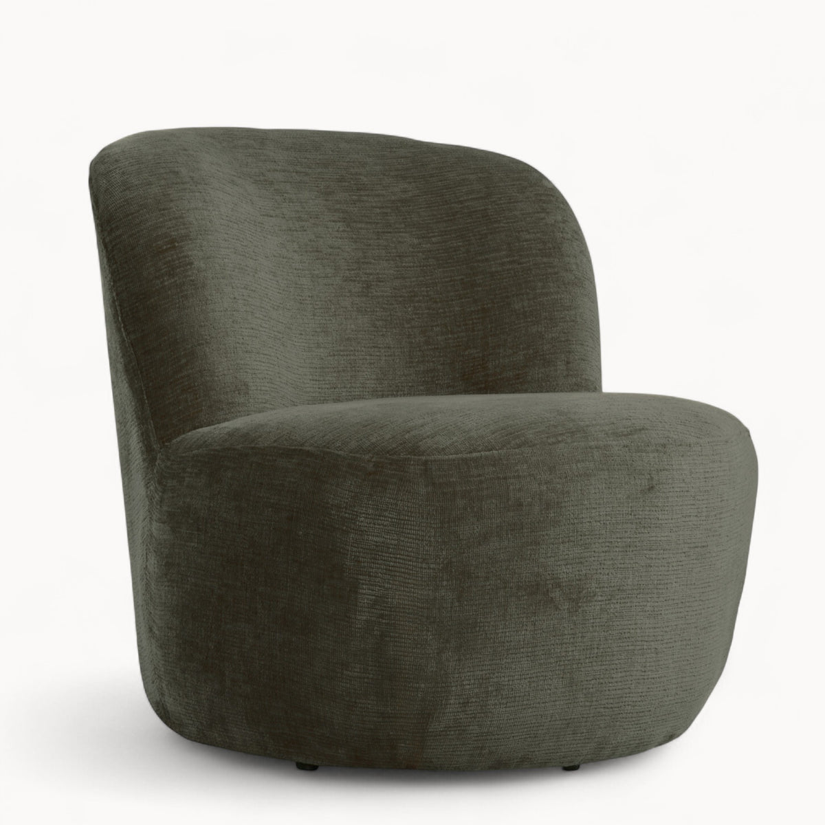 Fauteuil Jules van stof – Groen