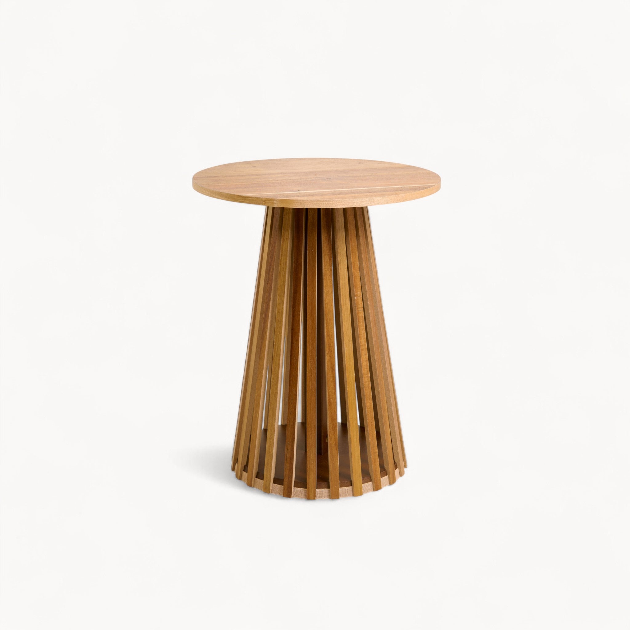 Bijzettafel Phiel – Naturel Ø40cm