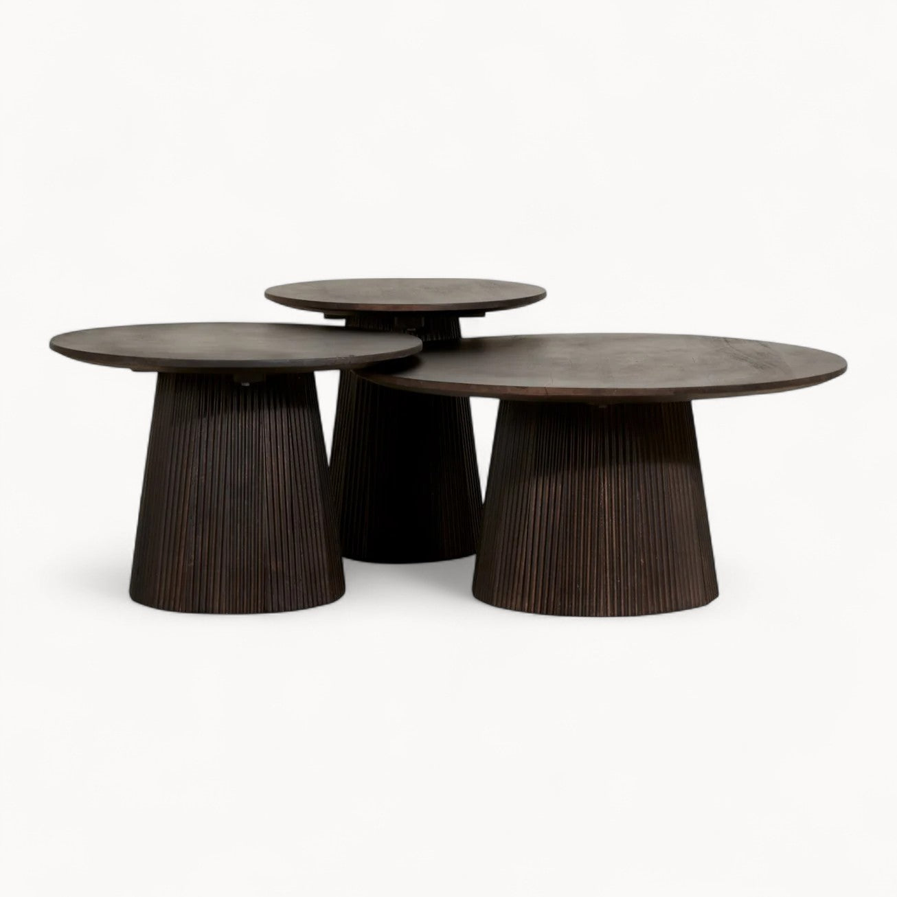 Bijzettafel Sorèn van mangohout - 80 cm