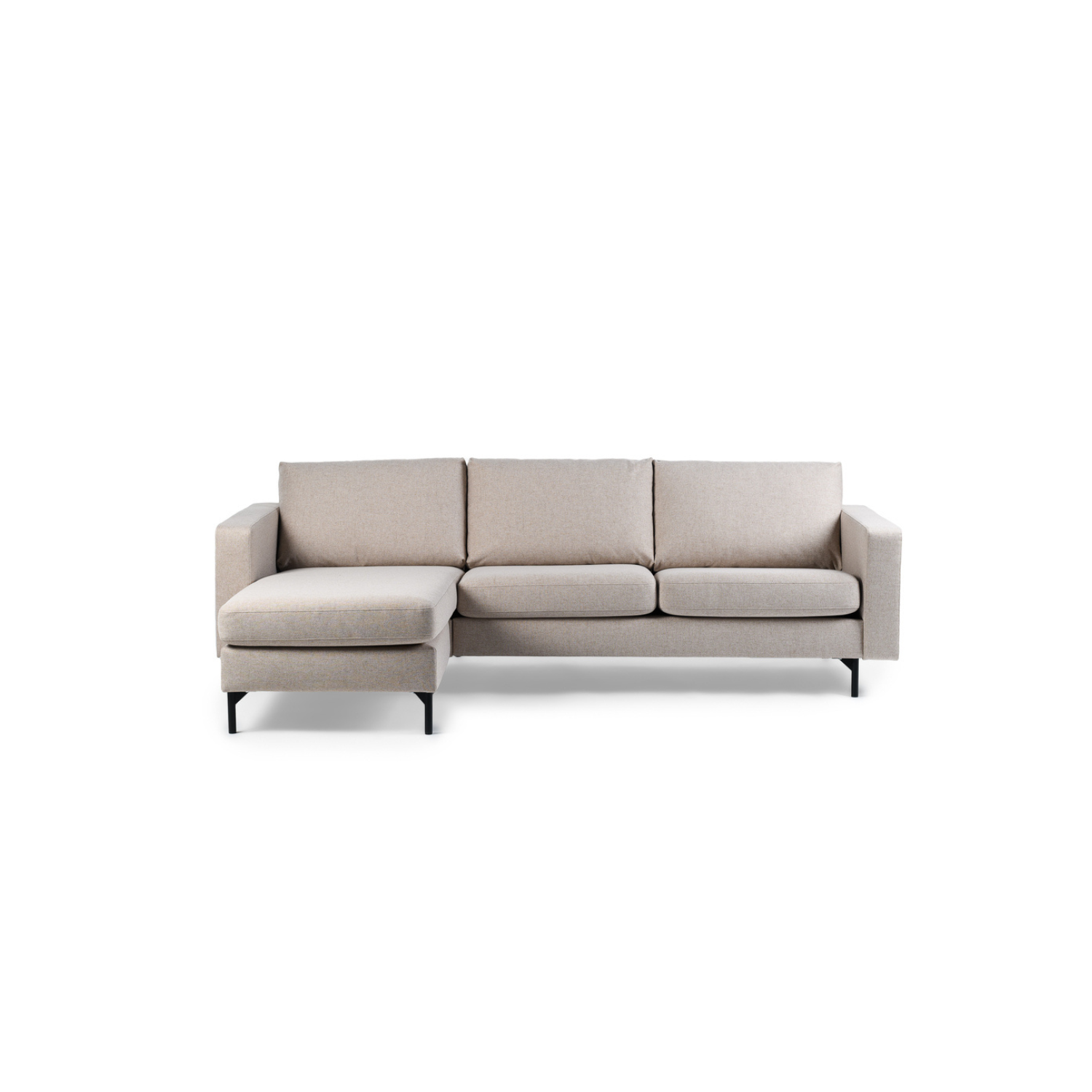 3-zits hoekbank - stof Chloe - C460 Beige - Hoek links/rechts