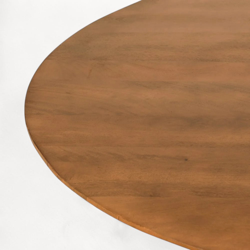 Sorelli ronde eettafel van mangohout - 120cm