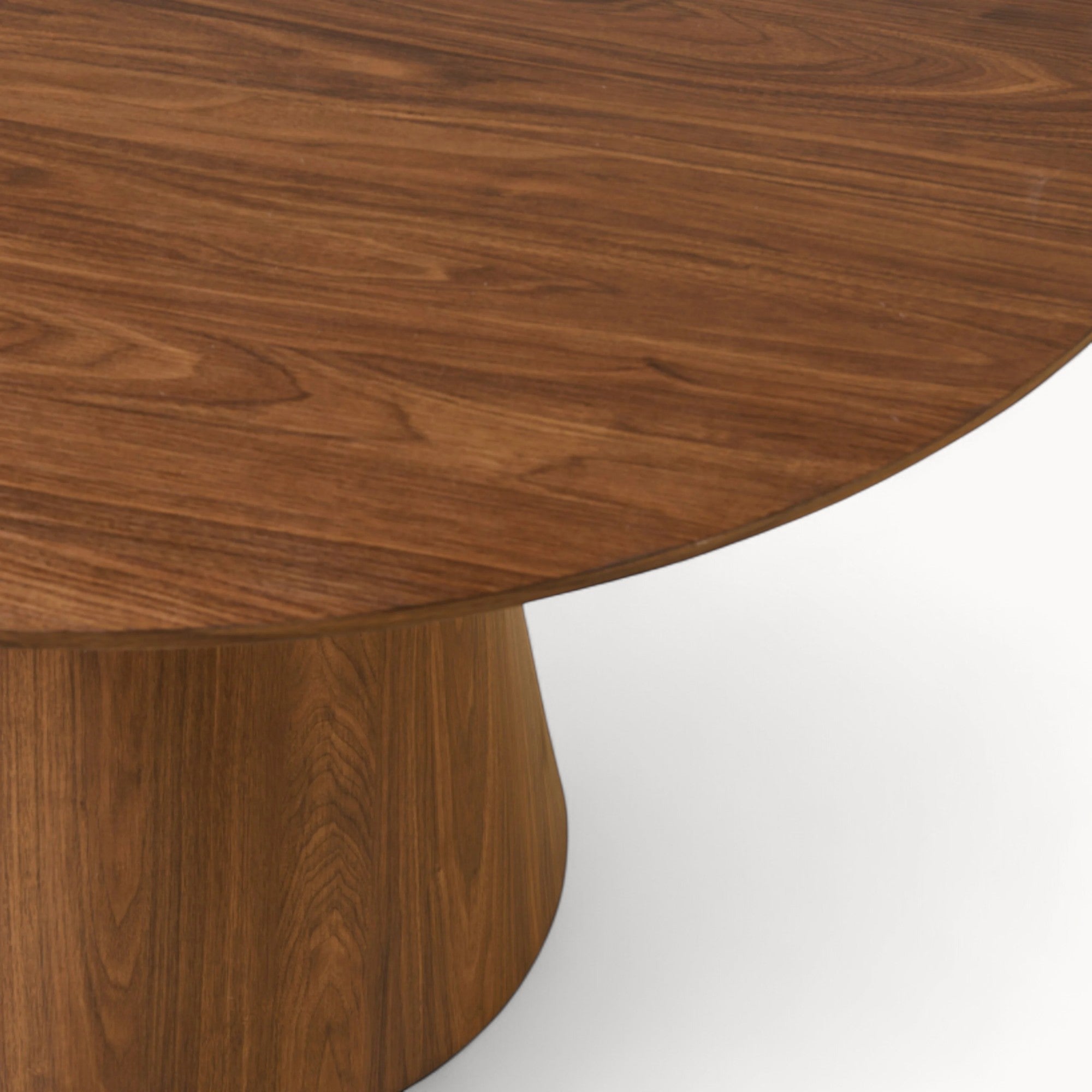 Ronde eettafel Varenna in walnoot - 120cm