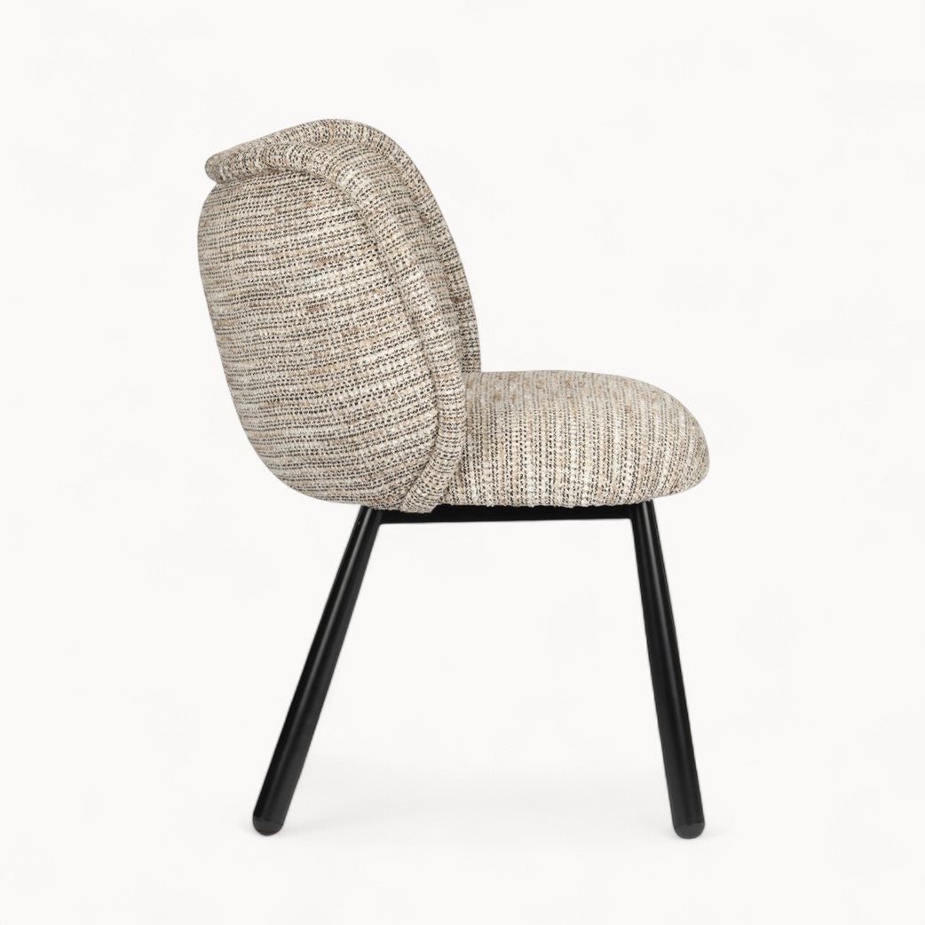 Gestoffeerde stoelen Vienna, 2 stuks