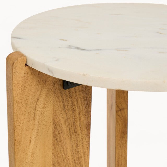 Bijzettafel Avelle van marmer