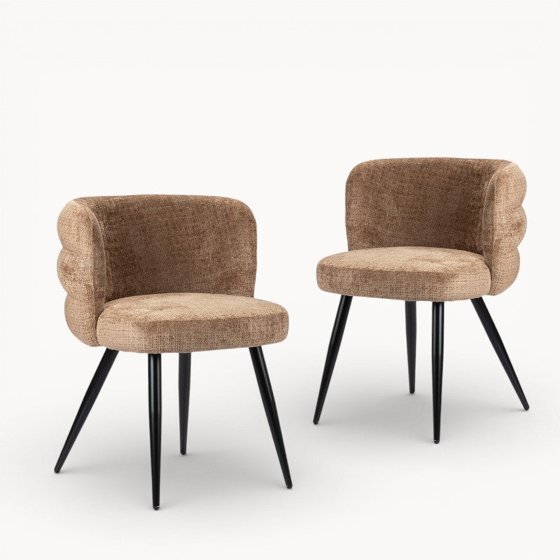 Eetkamerstoel Aira, 2 stuks-zoom-