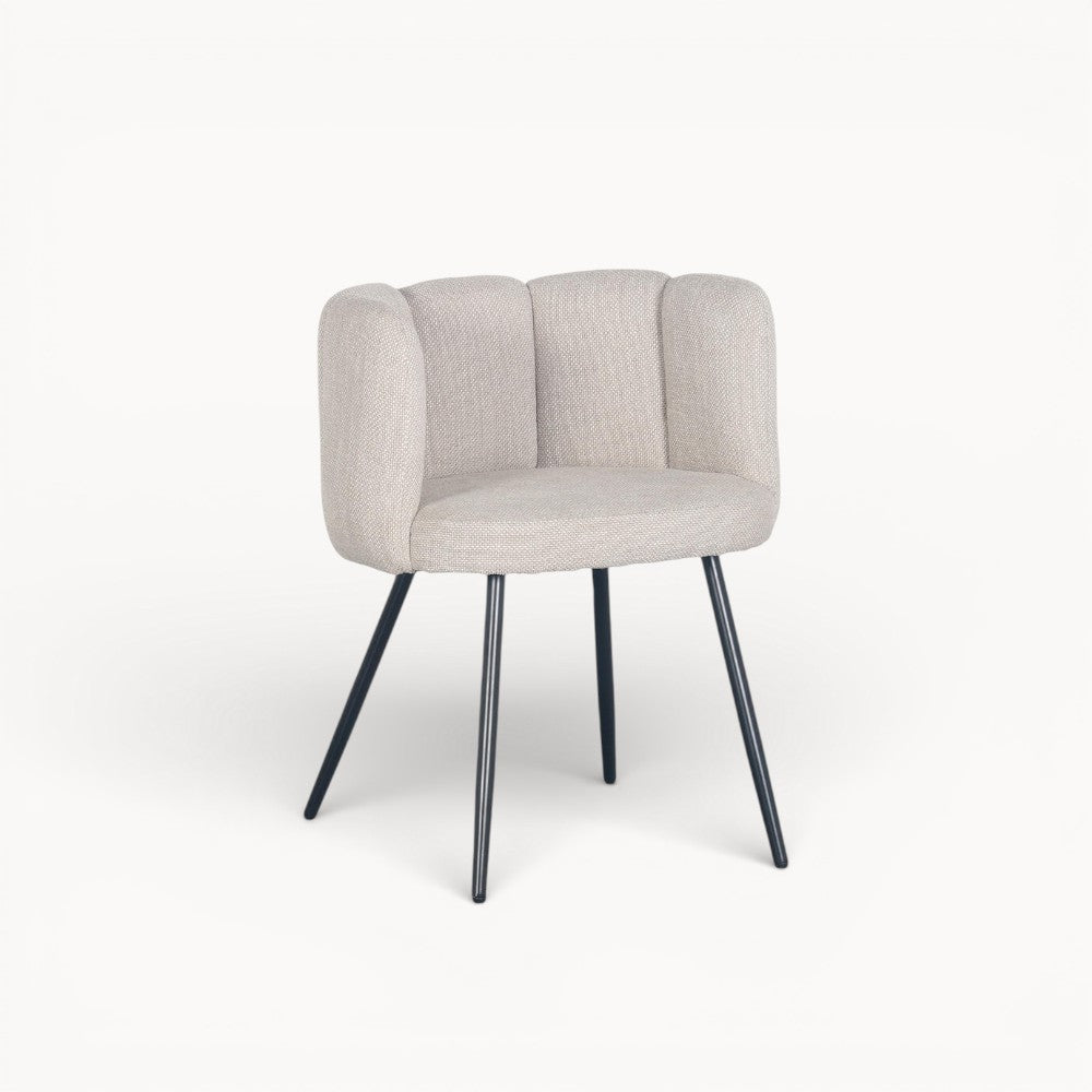 Eetkamerstoel Cora, set van 2 – Beige