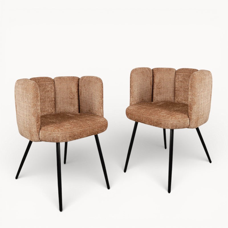 Eetkamerstoel Cora, 2 stuks-zoom-