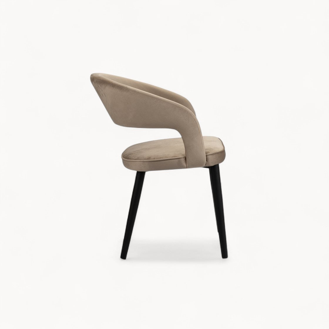 Gestoffeerde stoelen Lois, 2 stuks