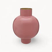 Vaas Metaal Oud Roze 42cm