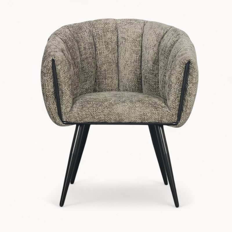 Gestoffeerde stoelen Cairo, 2 stuks