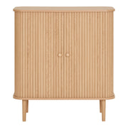 Nikko Side Board - Natural, MDF/Pine, 80x40x87 cm