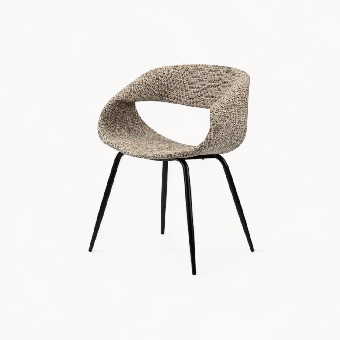 Gestoffeerde stoelen Whale, 2 stuks