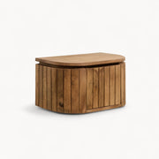 Mokka Nachtkastje – Lichtbruin Hangend