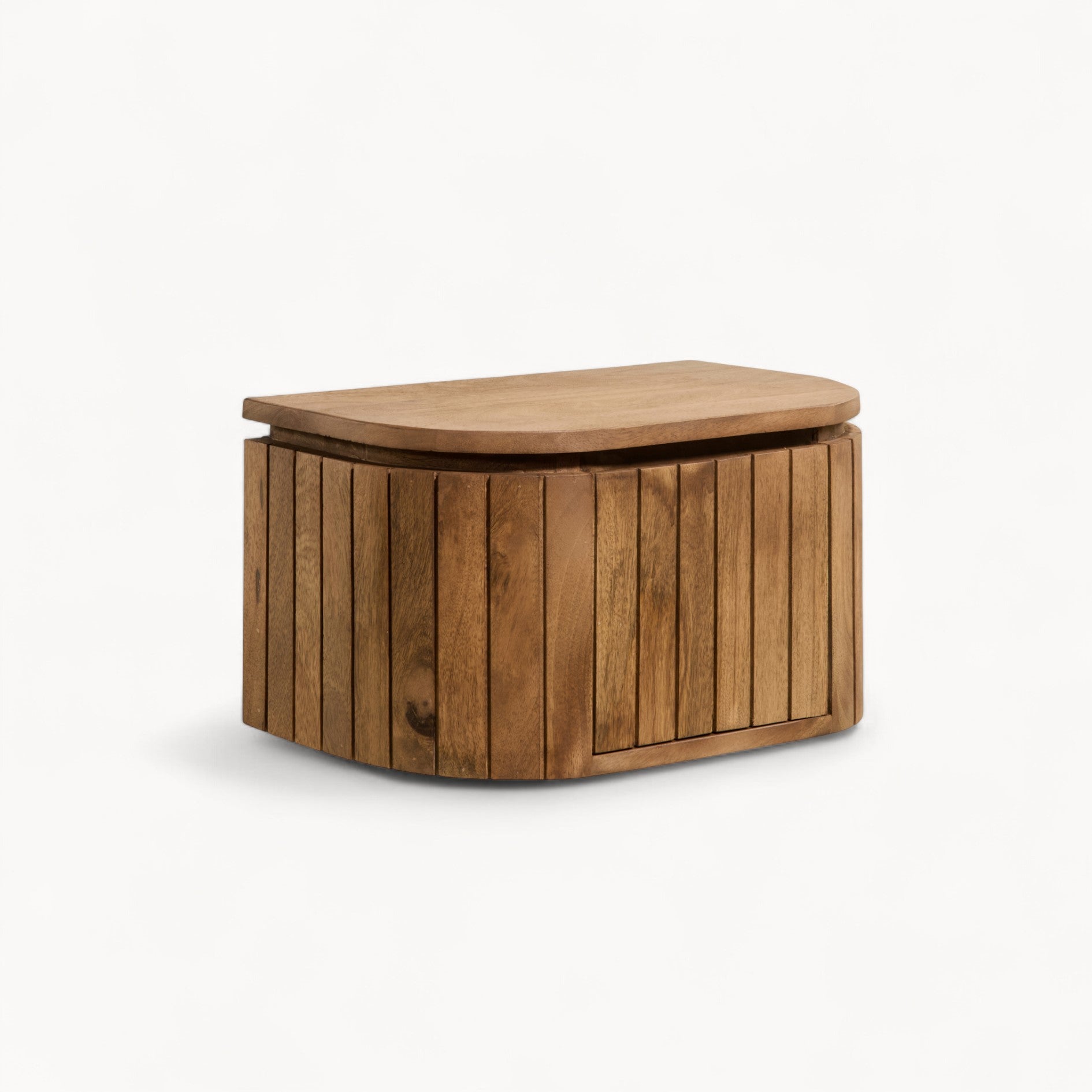 Mokka Nachtkastje – Lichtbruin Hangend