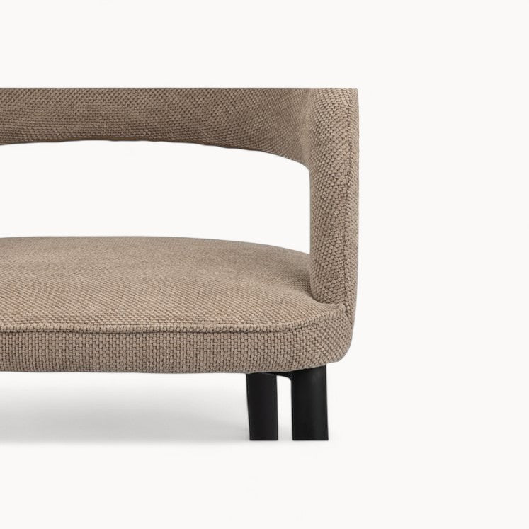 Gestoffeerde stoelen Lois, 2 stuks