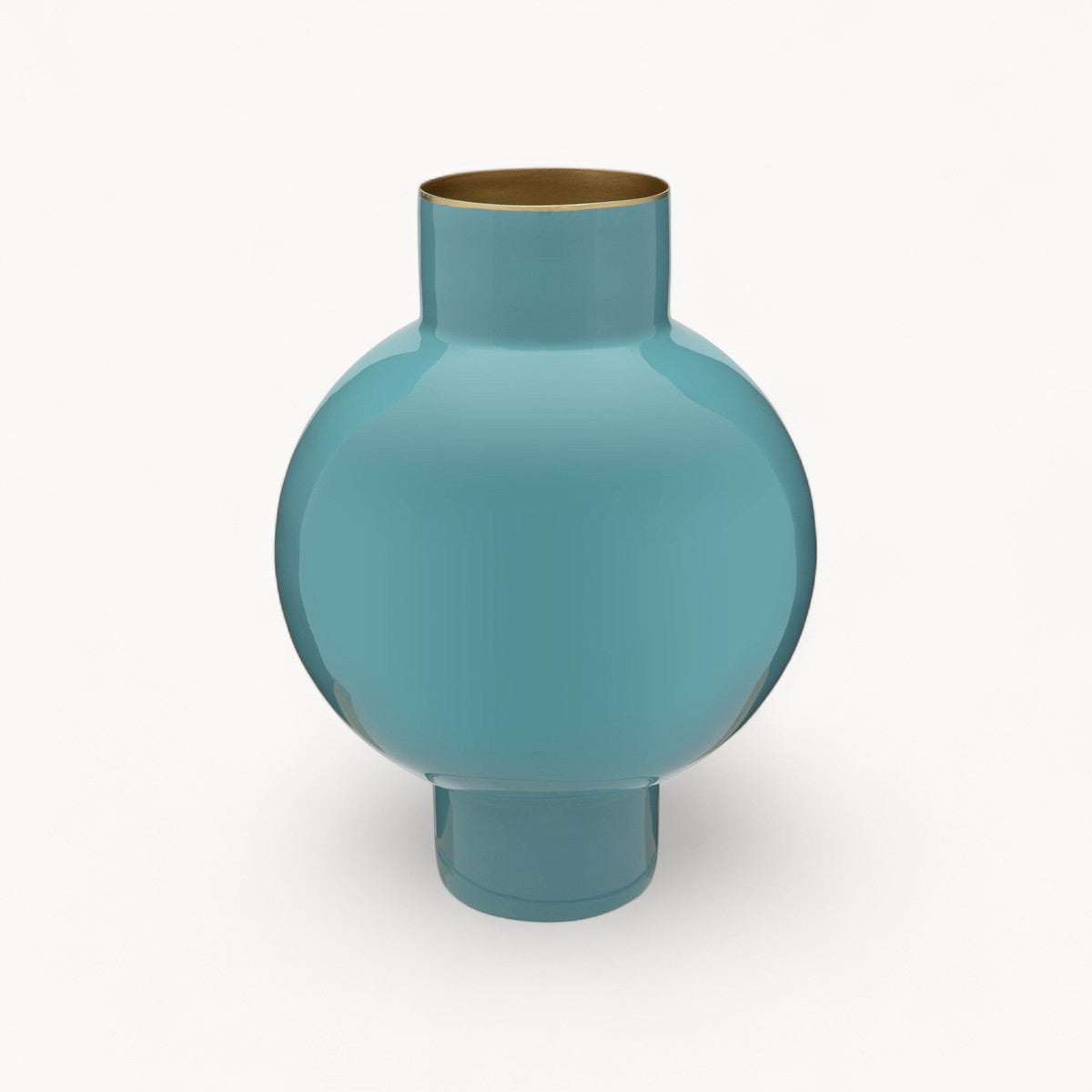 Vase Metal Small Sea Green 18x24cm