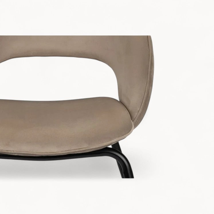 Gestoffeerde stoelen Halo, 2 stuks