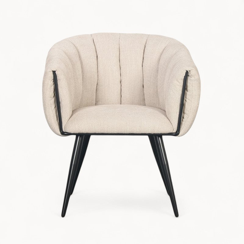 Gestoffeerde stoelen Cairo, 2 stuks
