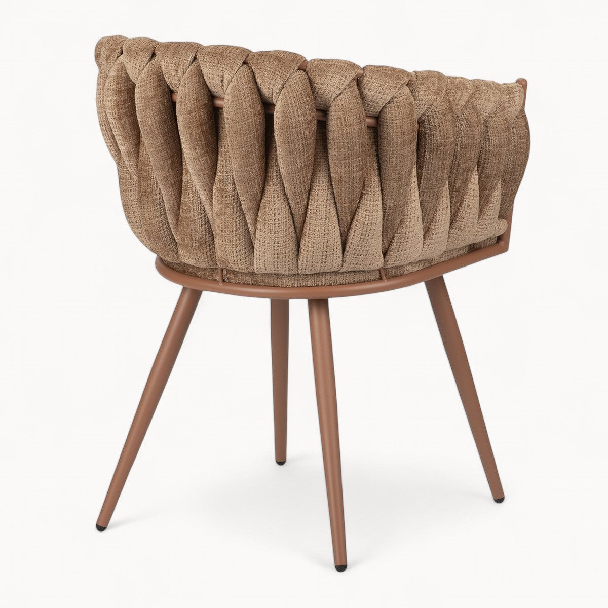 Gevlochten stoelen Nodo, 2 stuks