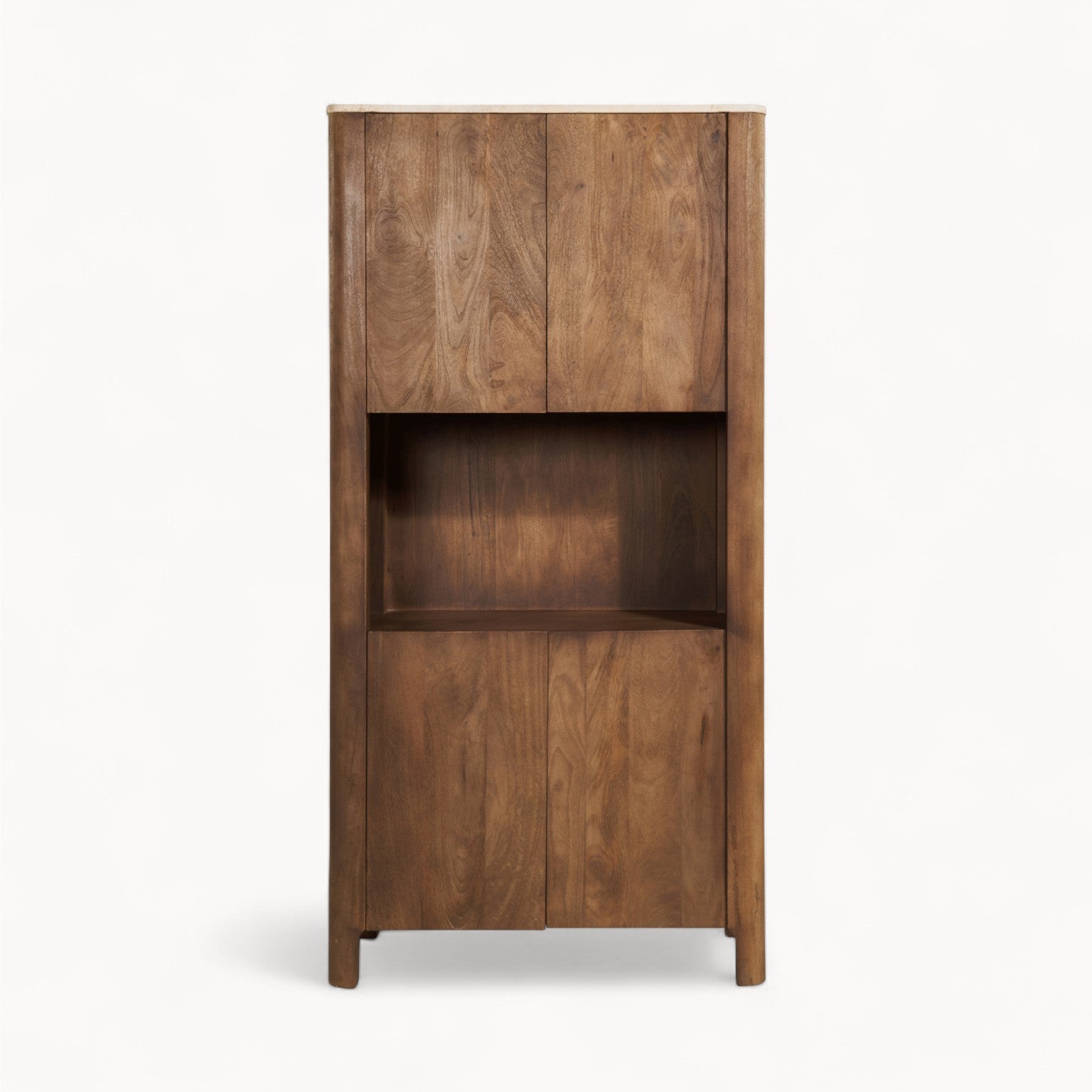 Nova Wandkast - Bruin marmer 180cm