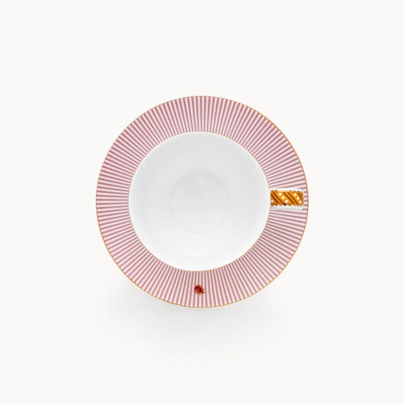 Set/2 Cups & Saucers La Majorelle Pink 280ml