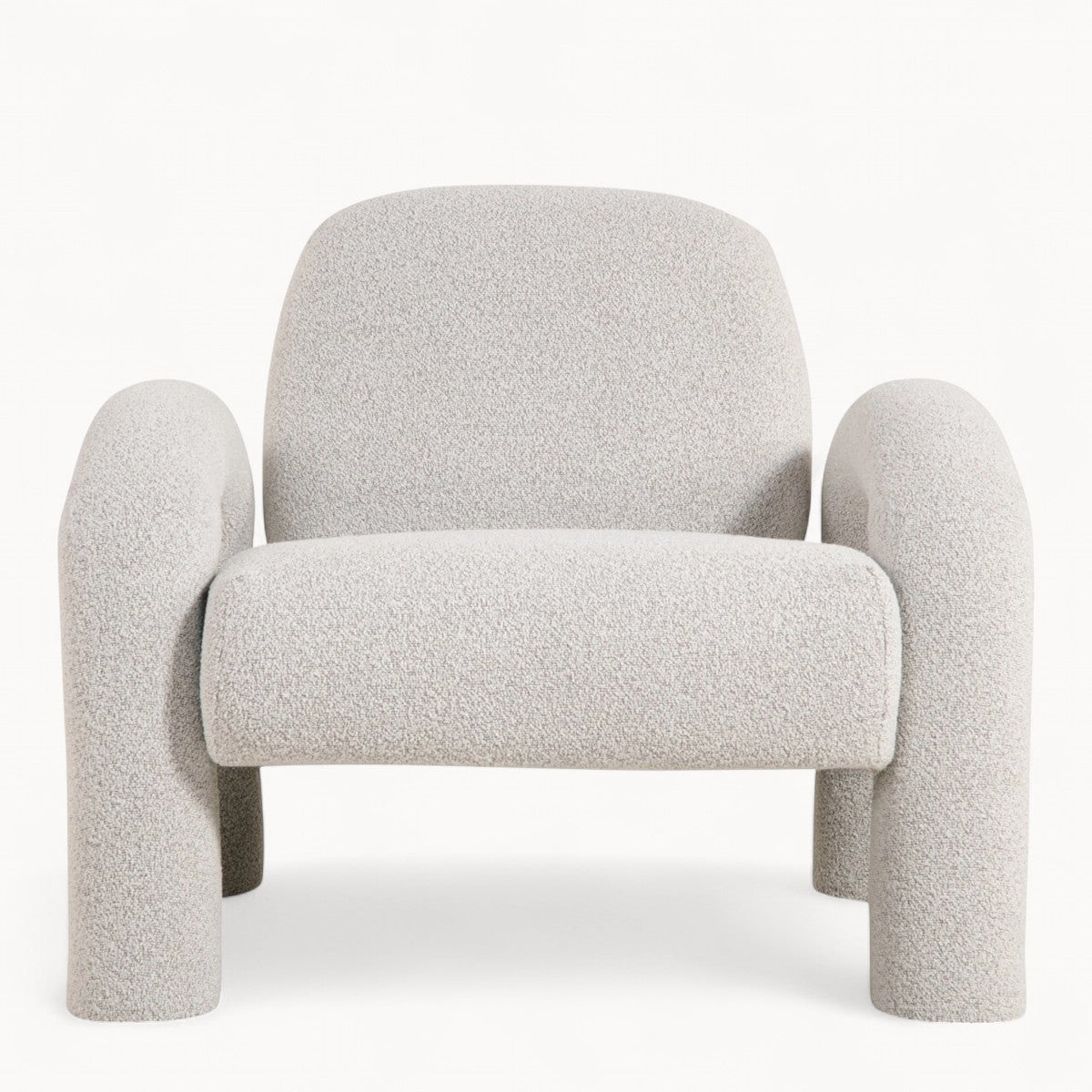 Loungefauteuil Cloudline uit Bouclé