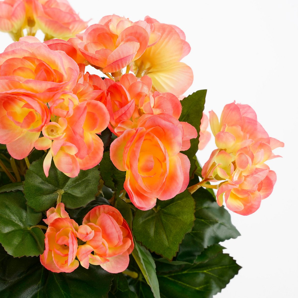 Begonia Kunstplant 30 cm (in bloempot)