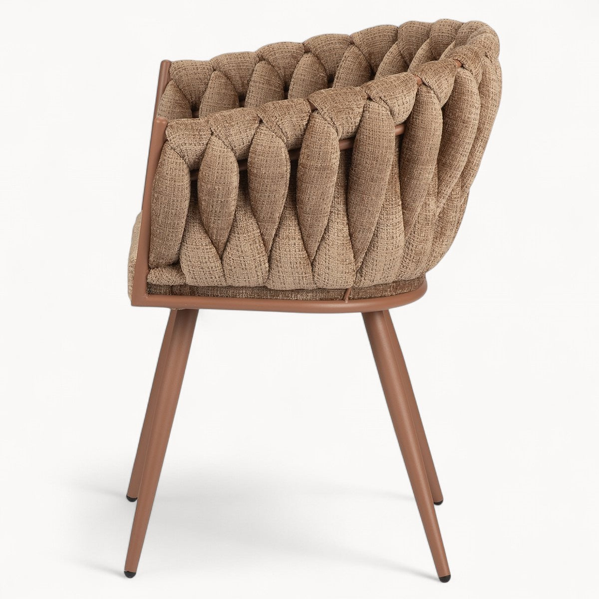 Gevlochten stoelen Nodo, 2 stuks