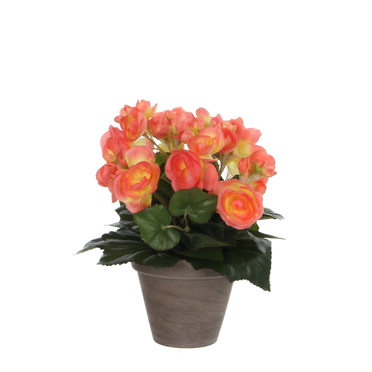 Begonia Kunstplant 30 cm (in bloempot)