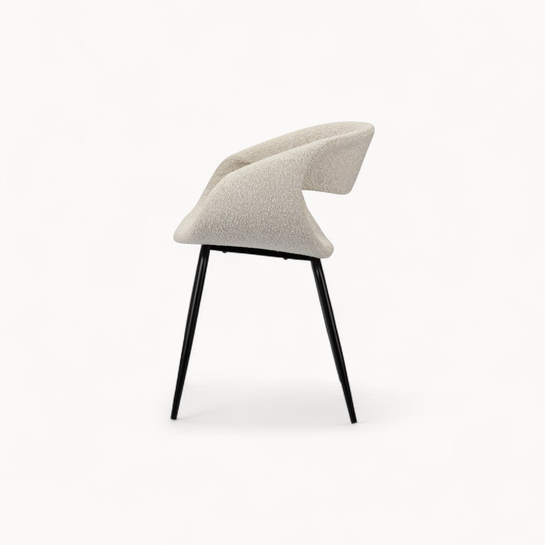 Gestoffeerde stoelen Whale, 2 stuks