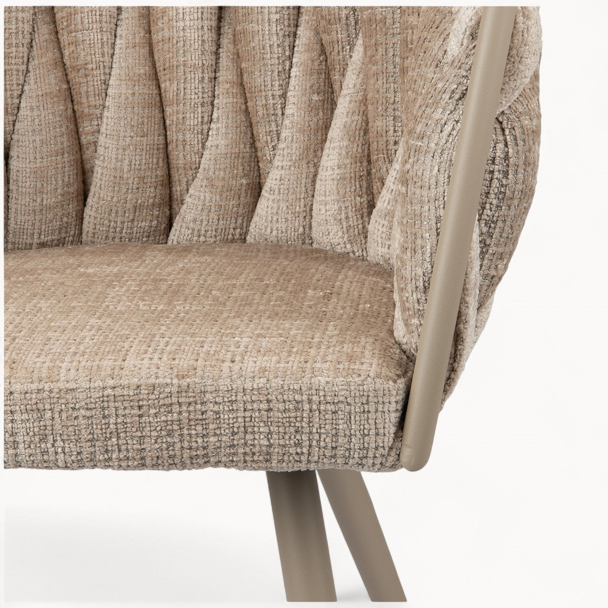 Gevlochten stoelen Nodo, 2 stuks