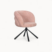 Draaifauteuil Pebble uit Bouclé