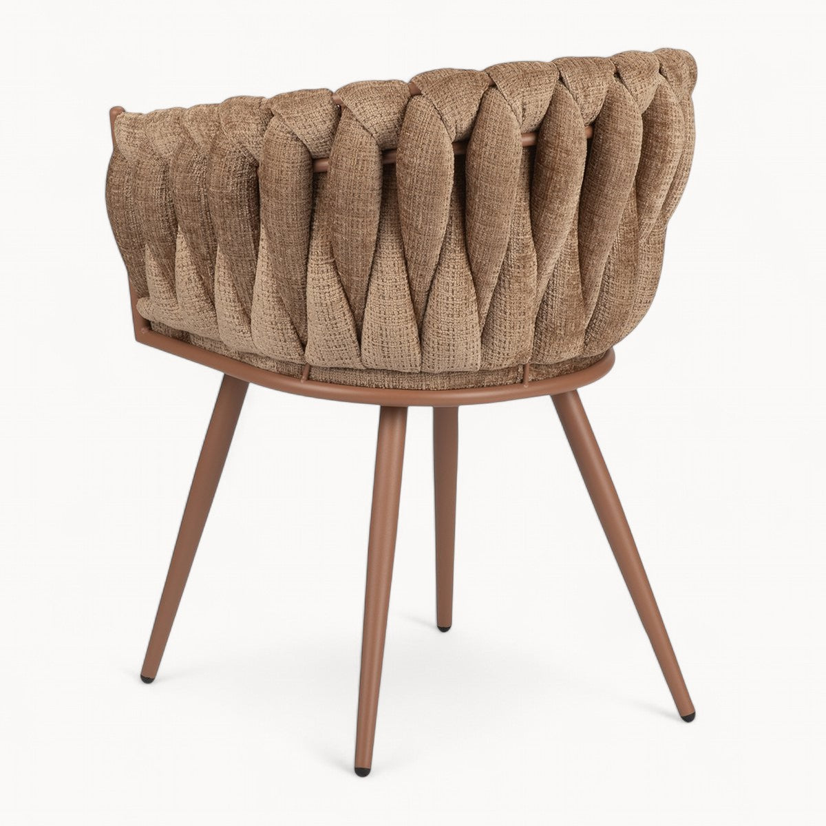 Gevlochten stoelen Nodo, 2 stuks