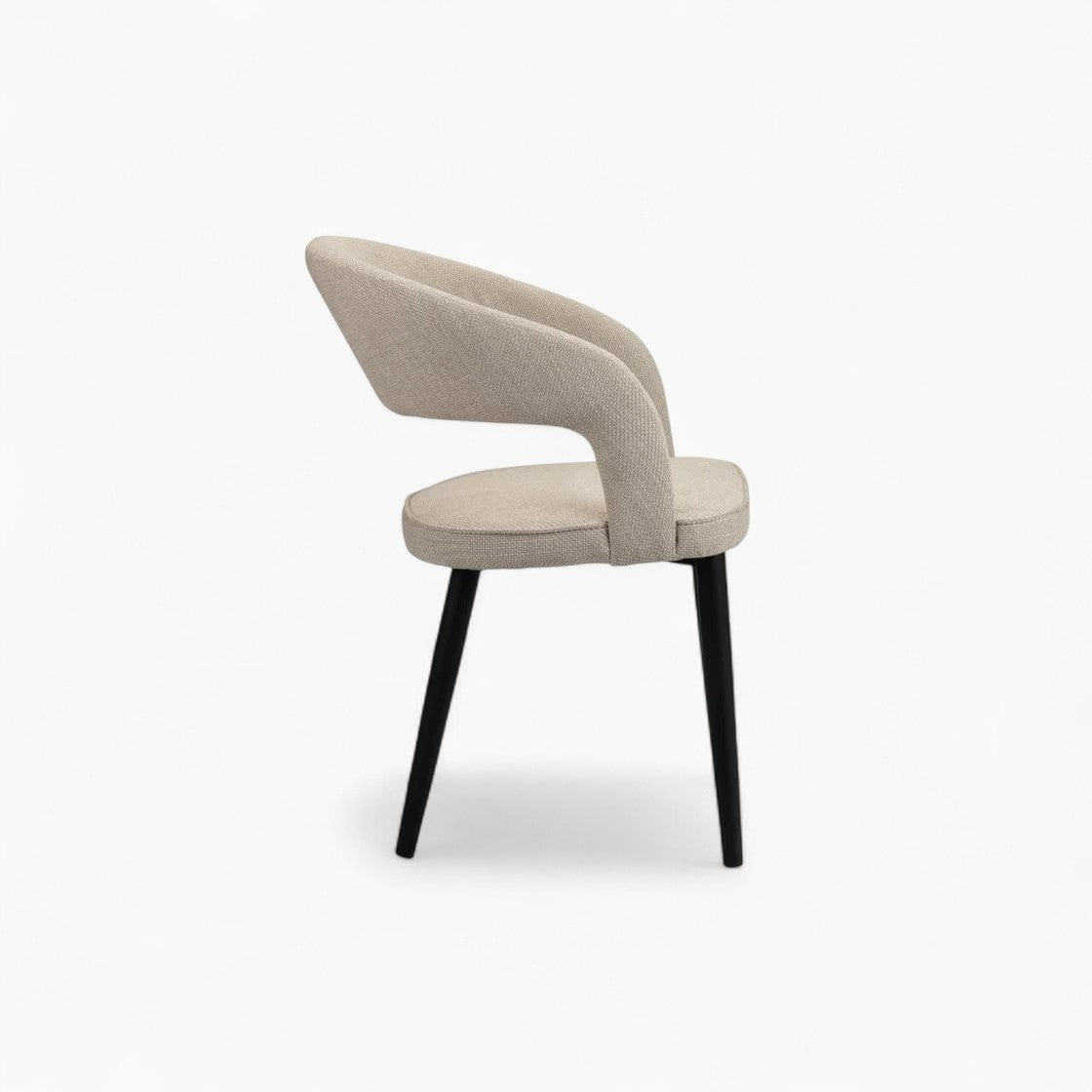 Gestoffeerde stoelen Lois, 2 stuks
