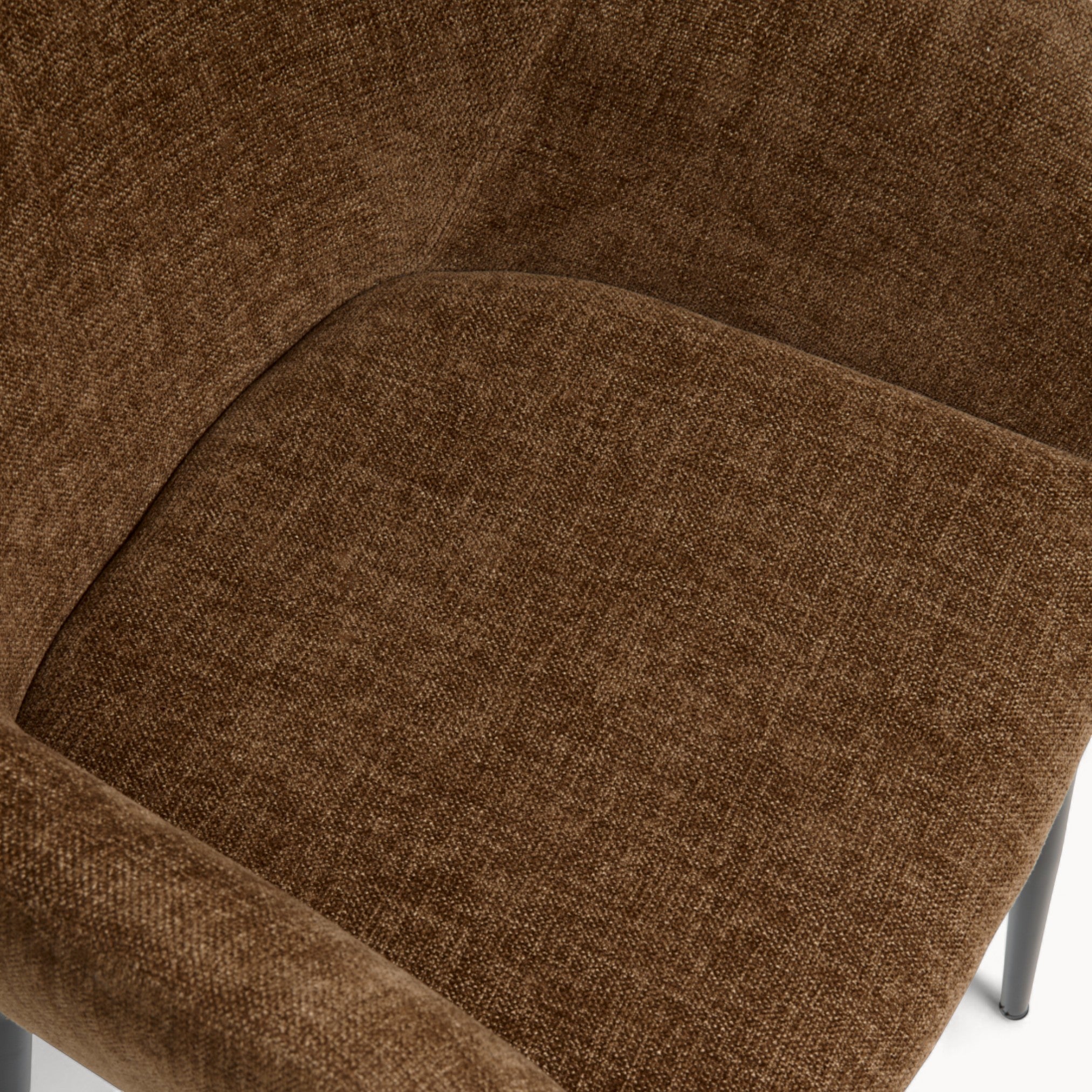 Eetkamerstoel Zara van stof, 2 stuks