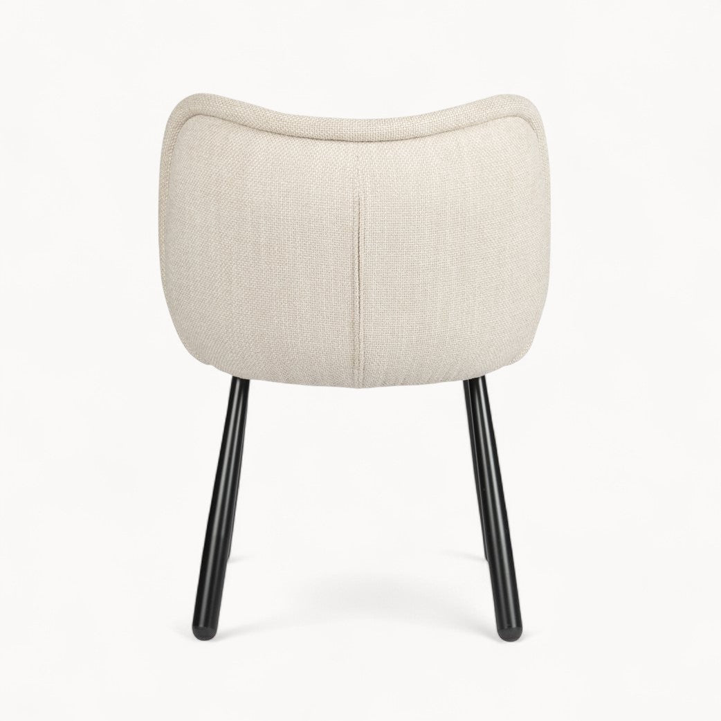 Gestoffeerde stoelen Vienna, 2 stuks