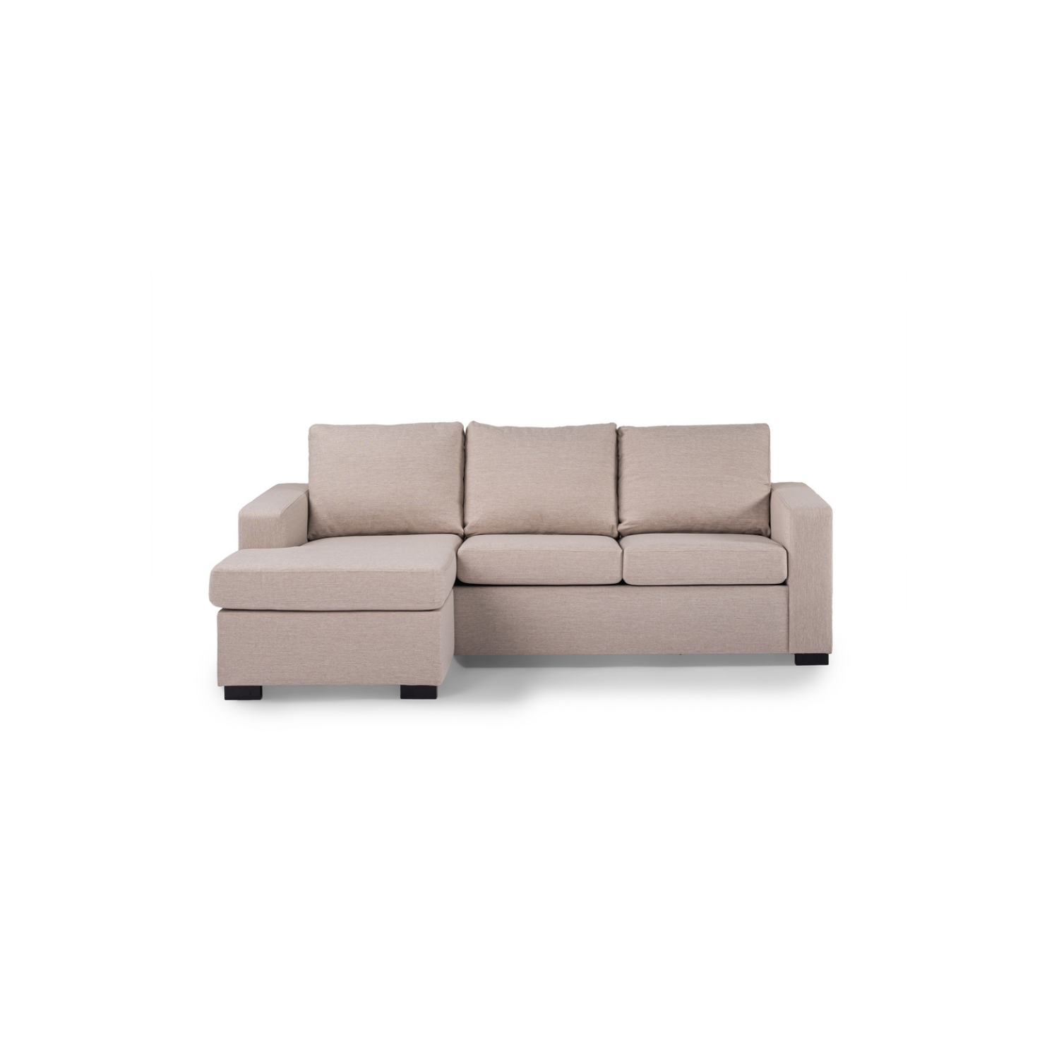 3-zits bank - stof Inari 22 - I460 Beige - Hoek links/rechts