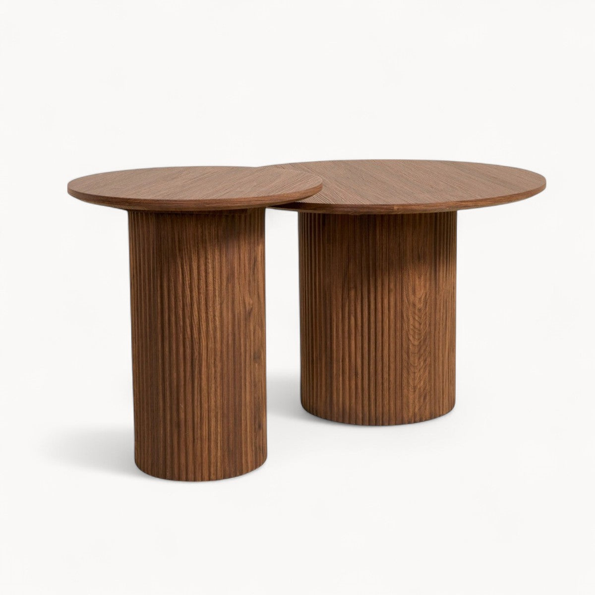 Bijzettafel Éline van mangohout - 60 cm