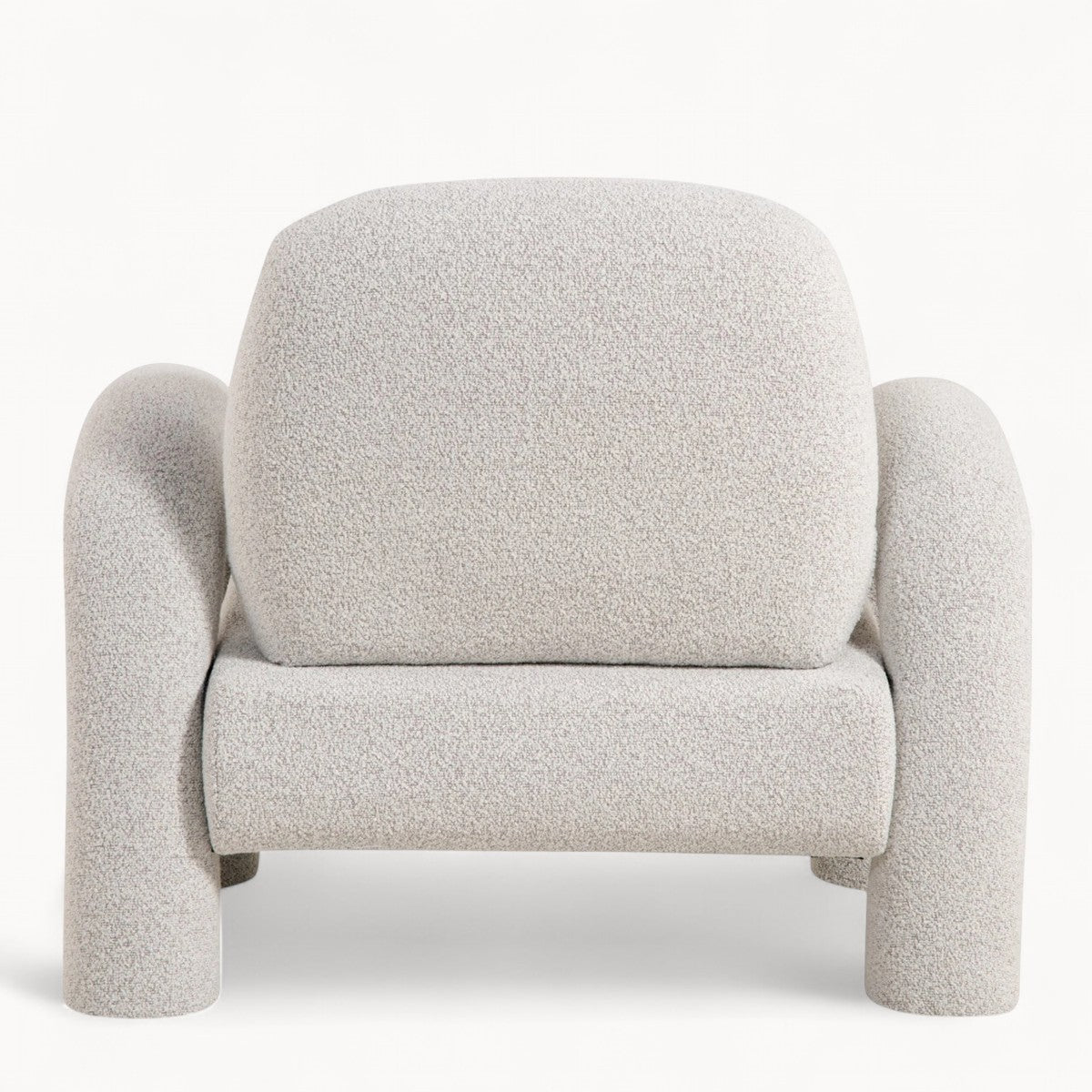 Loungefauteuil Cloudline uit Bouclé