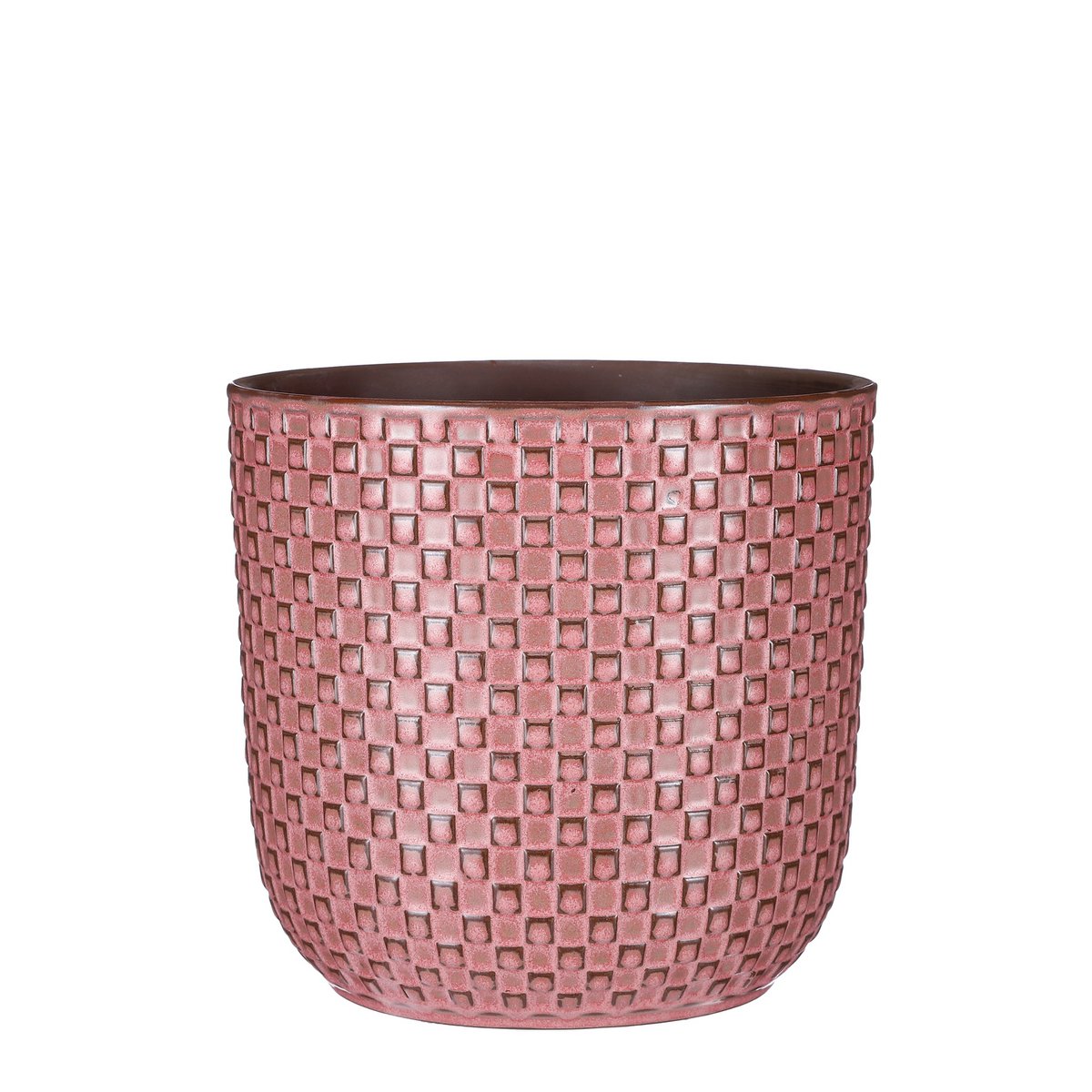 Daan Bloempot - H21 x Ø22 cm - Lichtroze