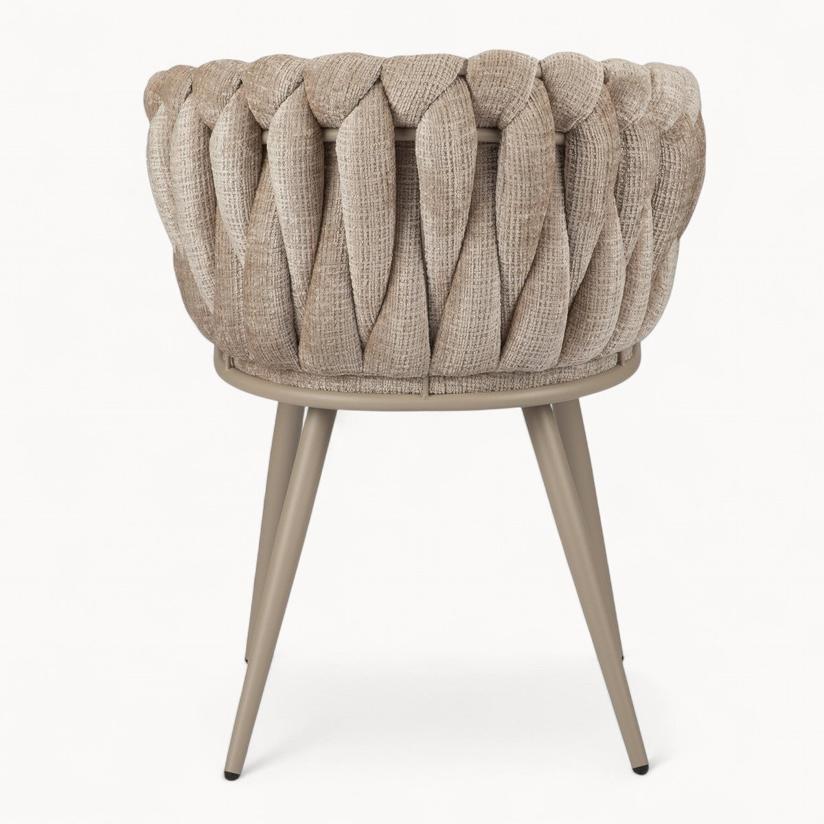 Gevlochten stoelen Nodo, 2 stuks