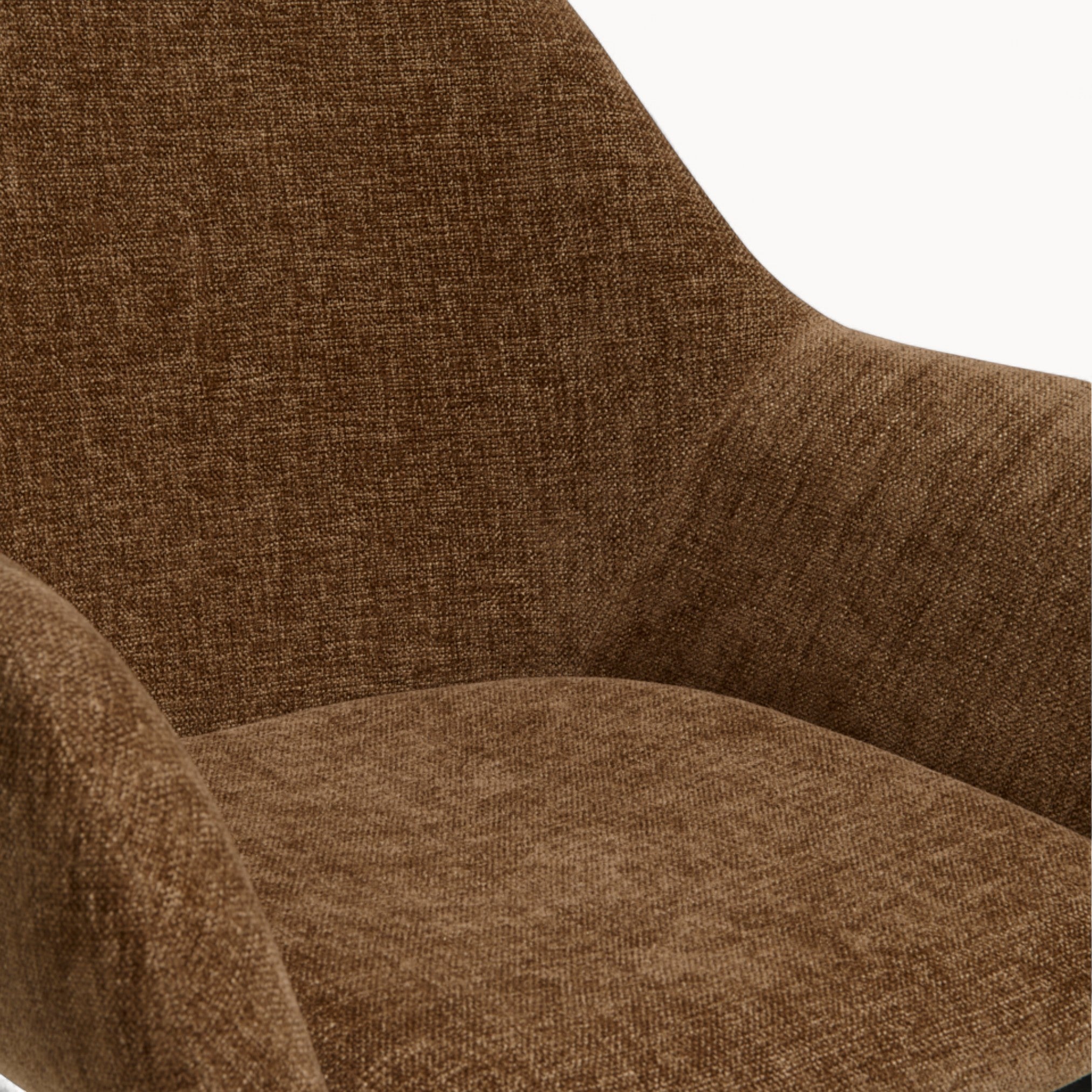 Eetkamerstoel Zara van stof, 2 stuks