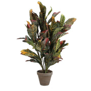 Croton Kunstplant 73 cm (in bloempot)